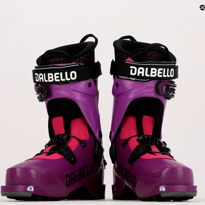 Clăpari de schi de tură pentru femei Dalbello Quantum FREE 105 W, mov, D2108006.00 9