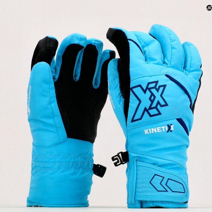 KinetiXx mănuși de schi pentru copii Barny Ski Alpin albastru 7020-600-11 9
