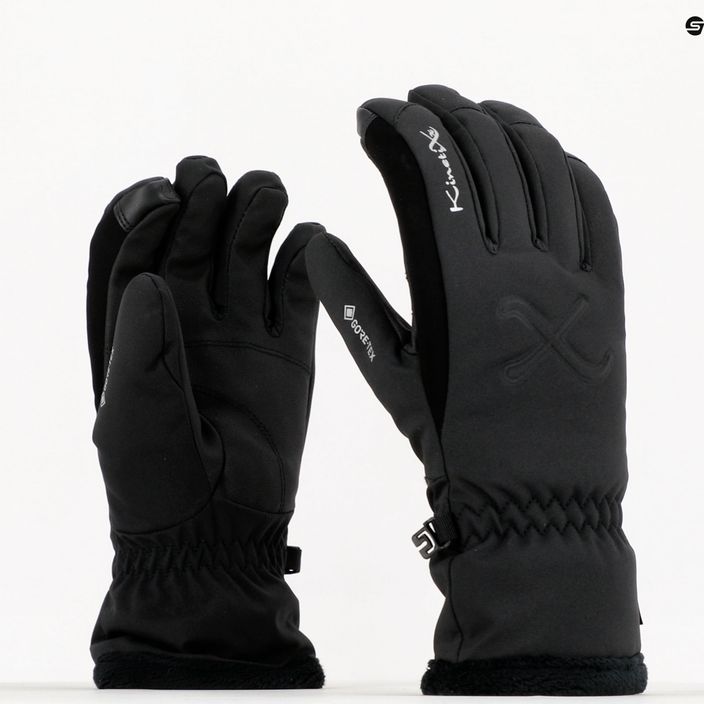 Mănuși de schi pentru femei KinetiXx Ada Ski Alpin GTX, negru, 7019-110-01 7