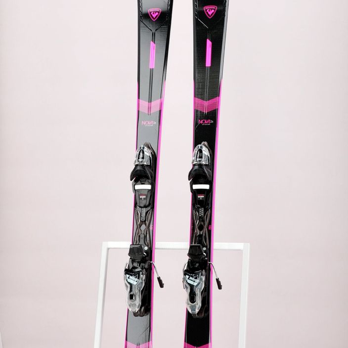 Schiuri de coborâre pentru femei Rossignol Nova 2S + Xpress W 10 GW black/pink 12