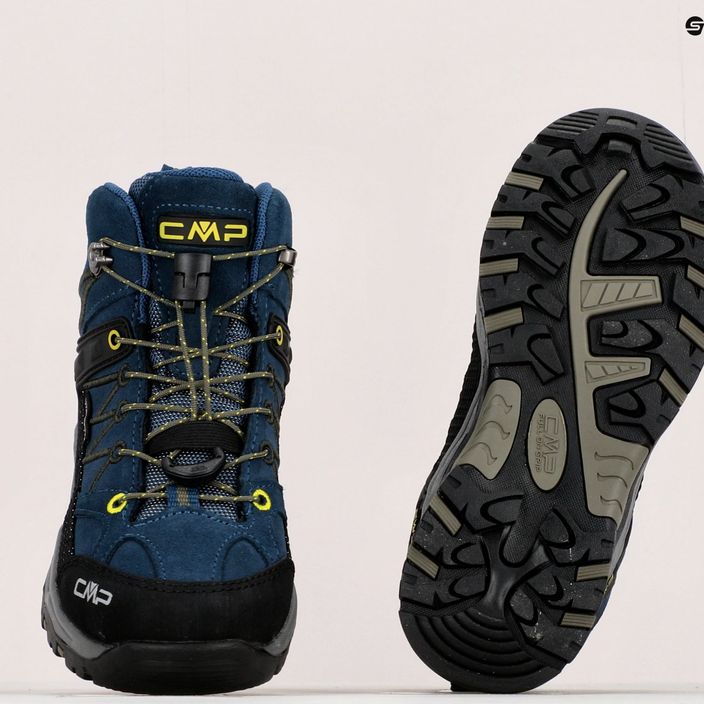 CMP cizme de trekking pentru copii Rigel Mid albastru marin 3Q12944 13