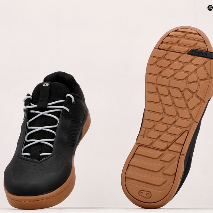 Pantofi de ciclism cu platformă pentru bărbați Crankbrothers Stamp Lace negru-maro CR-STL01081A105 13