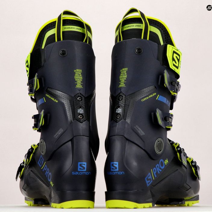 Bocanci de schi pentru bărbați Salomon S Pro HV 130 GW negru L47059100 15