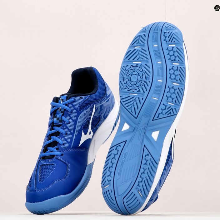 Pantofi de tenis pentru bărbați Mizuno Breakshot 3 AC albastru marin 61GA214026 18