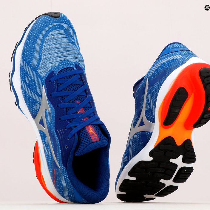 Pantofi de alergare pentru bărbați Mizuno Wave Ultima 13 albastru J1GC221853 18