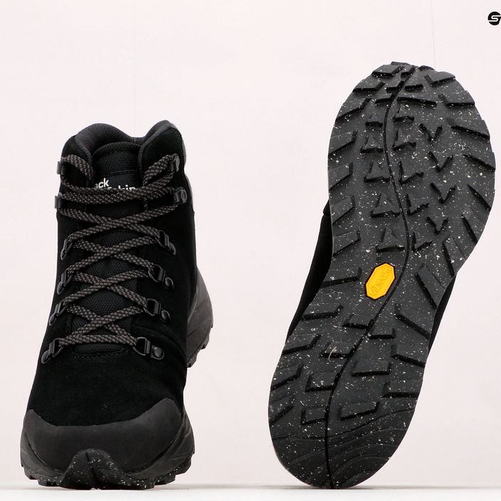 Jack Wolfskin cizme de trekking pentru femei Terraventure Urban Mid negru 4053561 11