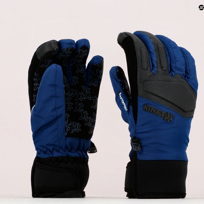 KinetiXx Billy Ski Alpin mănuși de schi pentru copii albastru/negru 7020-601-04 6