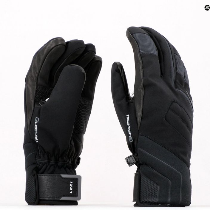 Mănuși de schi Leki Falcon 3D, negru, 650803301 7