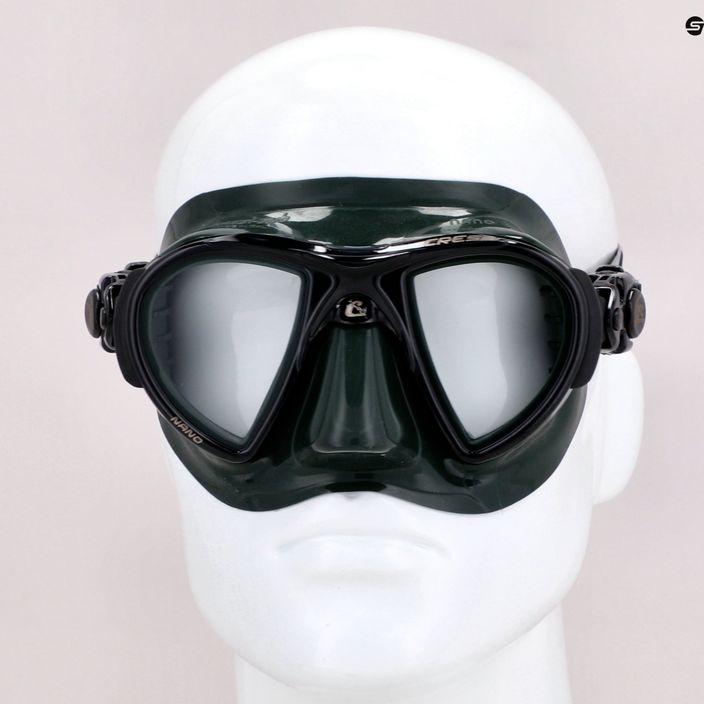 Mască de snorkeling Cressi Nano neagră DS369850 8