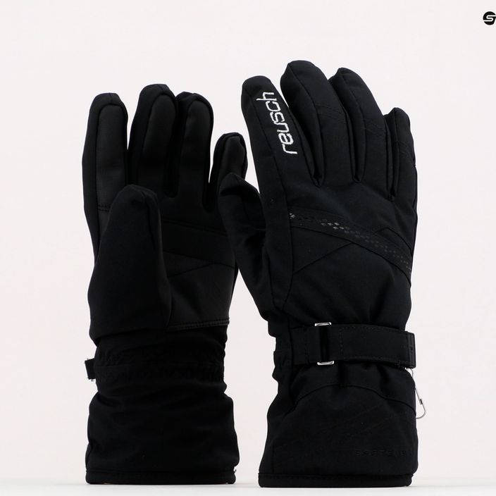 Mănuși de schi pentru femei Reusch Hannah R-TEX XT, negru, 60/31/213/7702 8