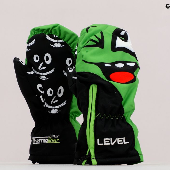 Mănuși de snowboard pentru copii Level Lucky Mitt verde 4146 5