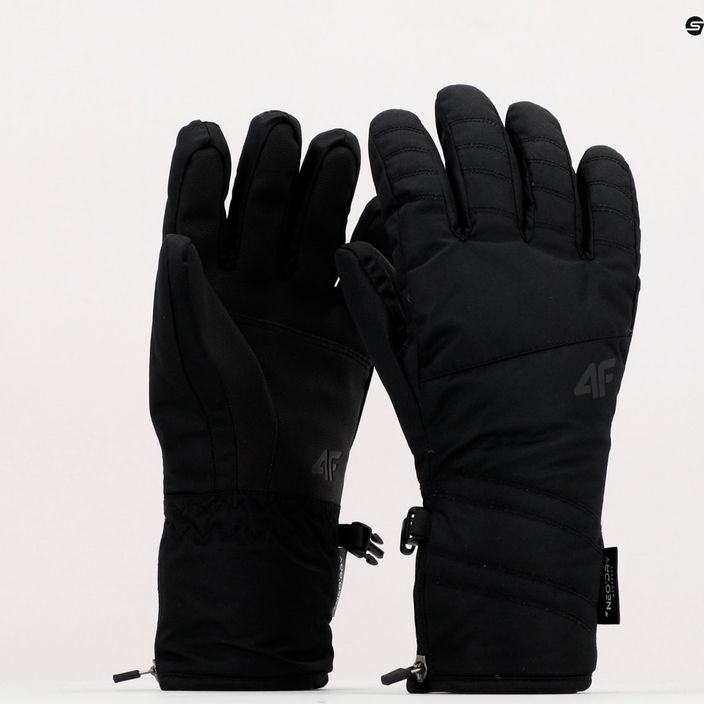 Mănuși de schi pentru femei 4F RED003 negru H4Z22-RED003 11