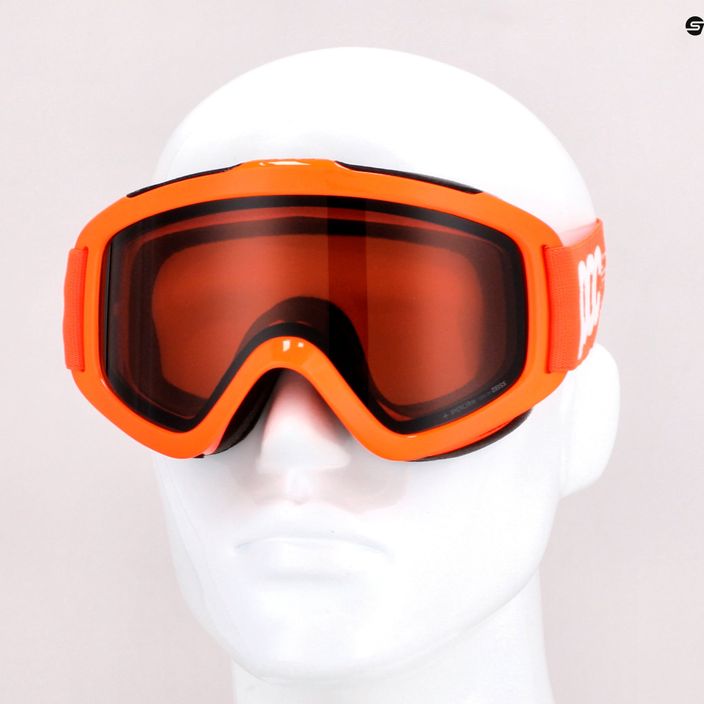 Ochelari de schi pentru copii POC POCito Iris fluorescent orange/orange 10