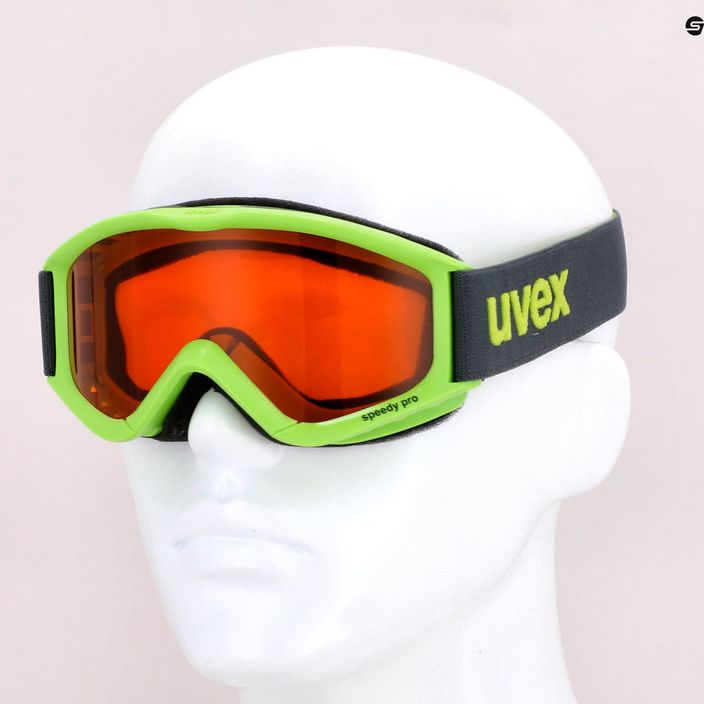 Ochelari de schi UVEX Speedy Pro, verde, 55/3/819/70 7