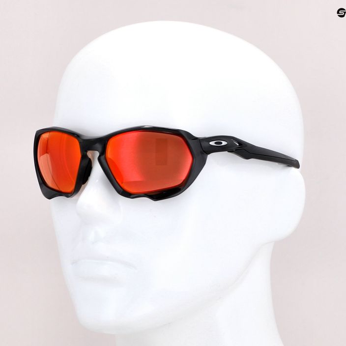 Ochelari de soare Oakley Plazma negru/roșu 0OO9019 7