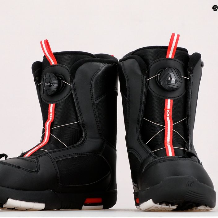 Cizme de snowboard pentru copii K2 Mini Turbo negru 11F2033 15
