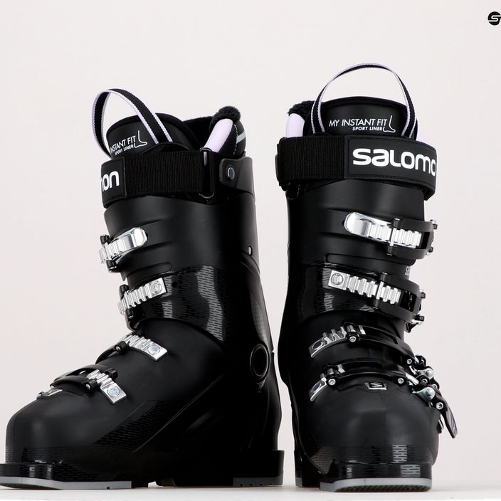 Ghete de schi pentru femei Salomon Select 80W negru L41498600 9