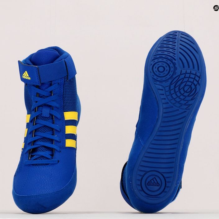 Încălțăminte de box pentru bărbați adidas Havoc albastră FV2473 12