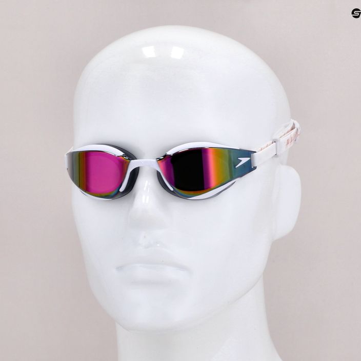 Ochelari de înot Speedo Fastskin Hyper Elite Mirror alb 68-12818F979 10