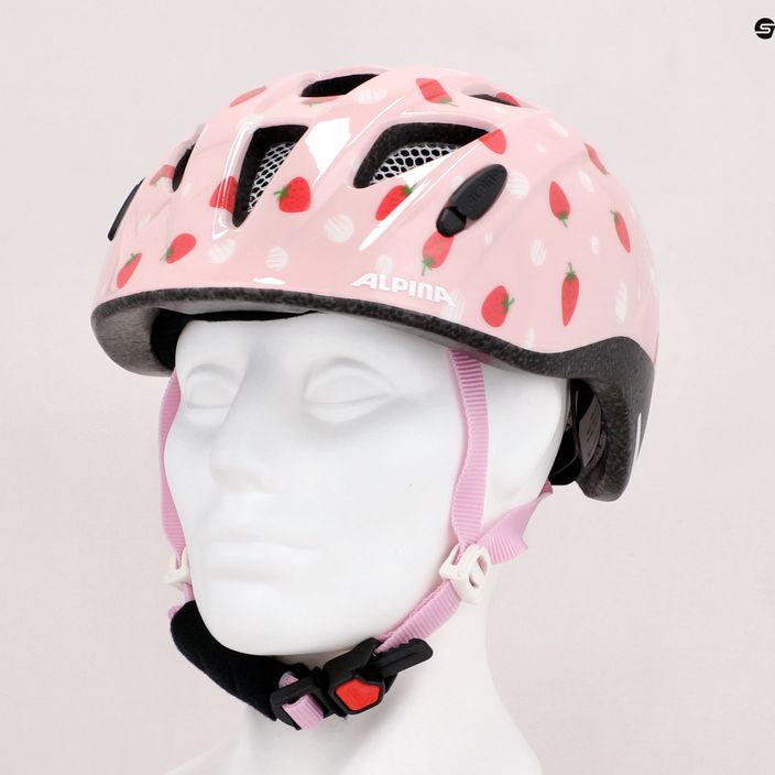 Cască de bicicletă pentru copii Alpina Ximo strawberry rose gloss 11