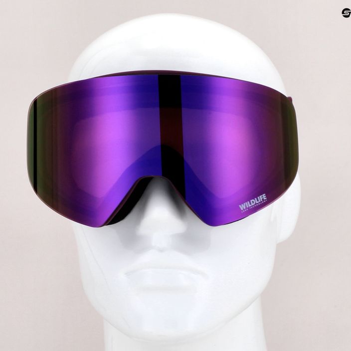 Ochelari de snowboard VonZipper Encore violet AZYTG00114 9