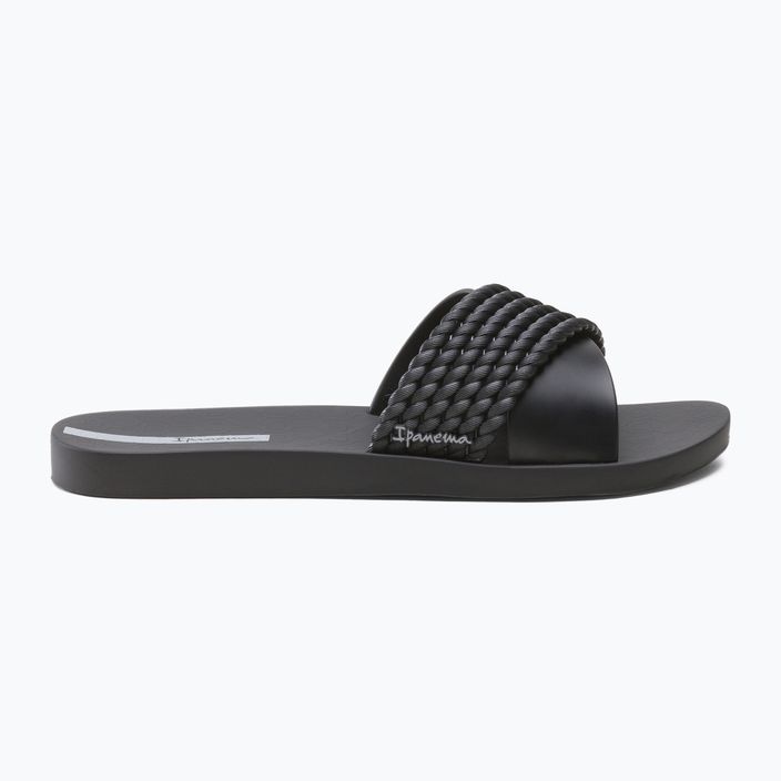 Papuci de plajă Ipanema Street II pentru femei, negru 83244-20766 2