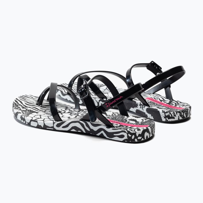 Ipanema Fashion sandale de damă negre și albe 83179-20829 3