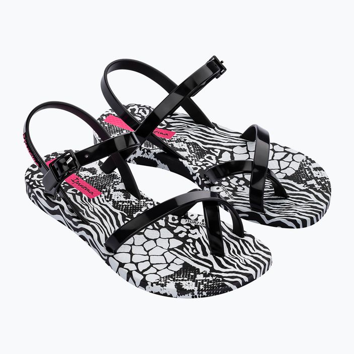Sandale pentru copii  Ipanema Fashion Sand VIII Kids black/white 8