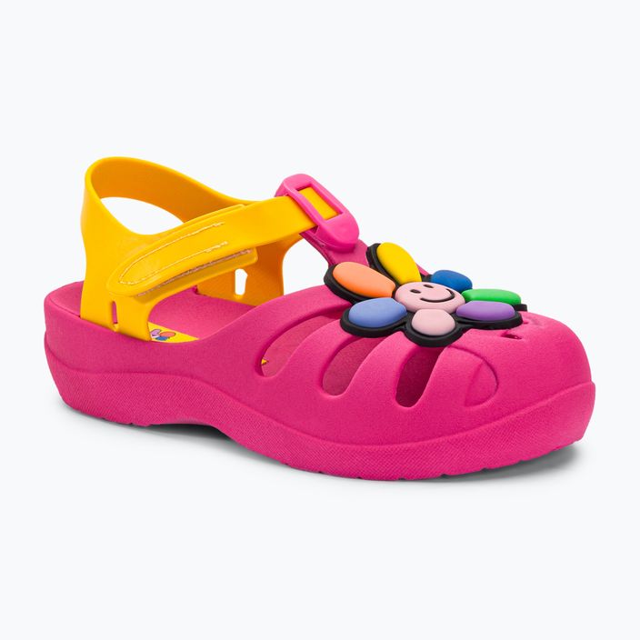 Sandale pentru copii Ipanema Summer IX roz/galben pentru copii