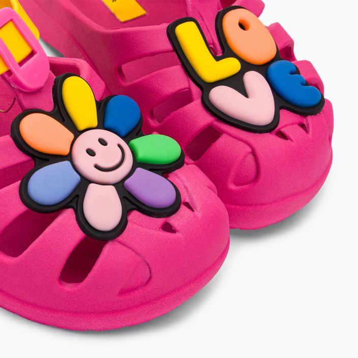 Sandale pentru copii Ipanema Summer IX roz/galben pentru copii 7