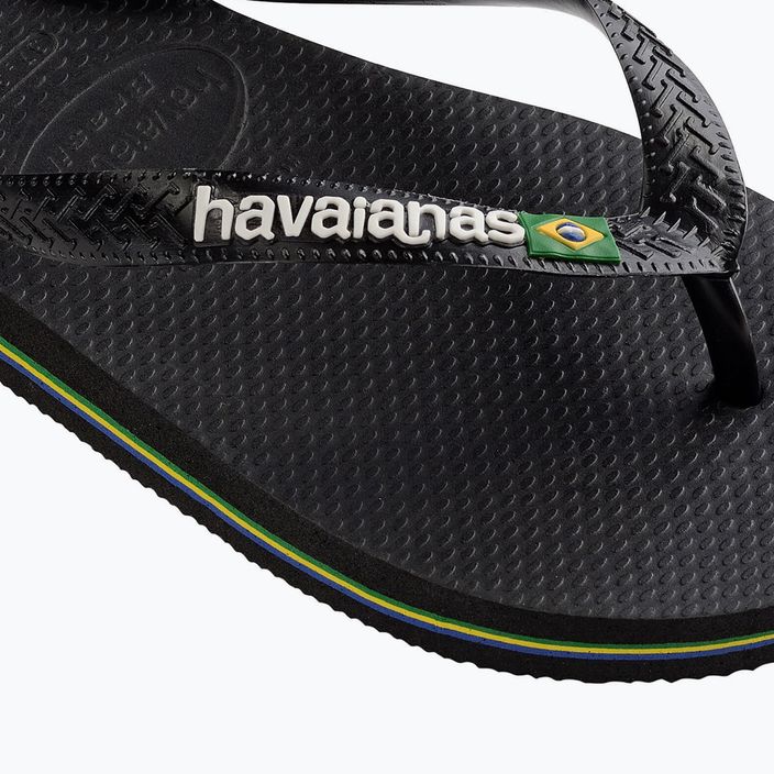 Havaianas Brasil Logo flip flop negru H4110850 12