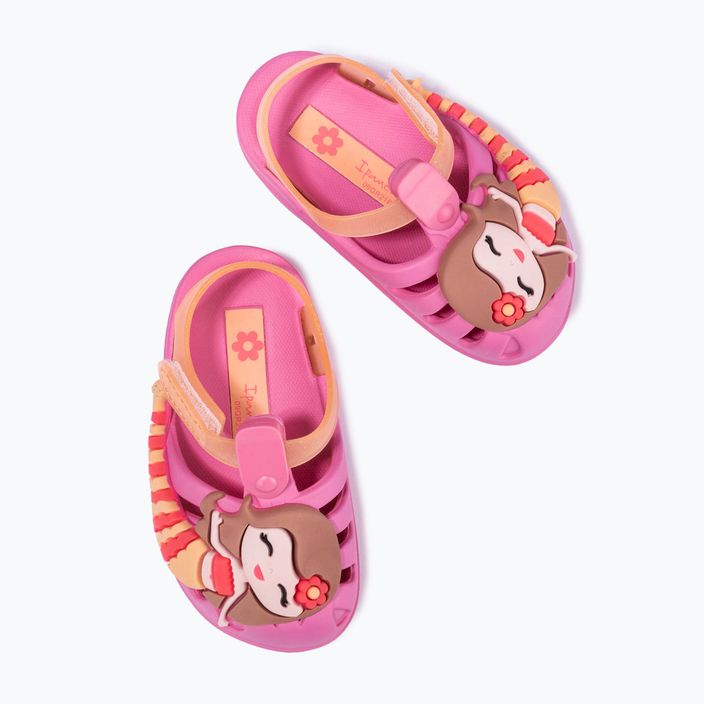 Sandale pentru copii Ipanema Summer VIII roz/portocaliu pentru copii 11