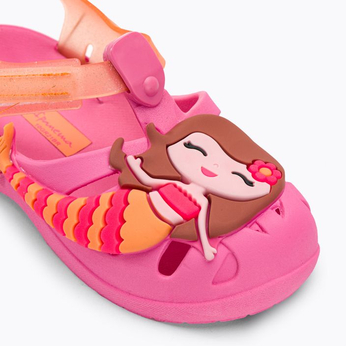 Sandale pentru copii Ipanema Summer VIII roz/portocaliu pentru copii 7