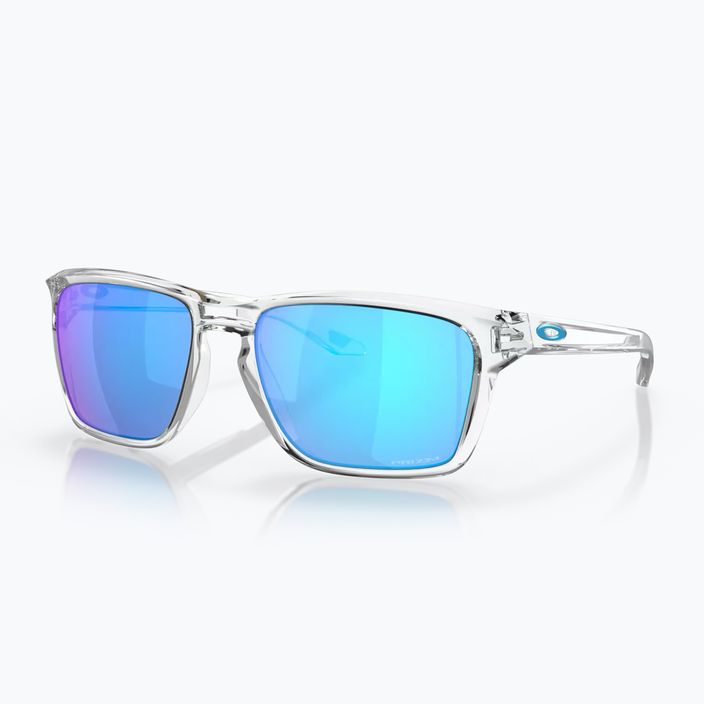 Ochelari de soare Oakley Sylas XL polished clear/prizm sapphire