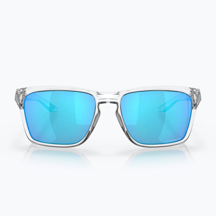 Ochelari de soare Oakley Sylas XL polished clear/prizm sapphire 2