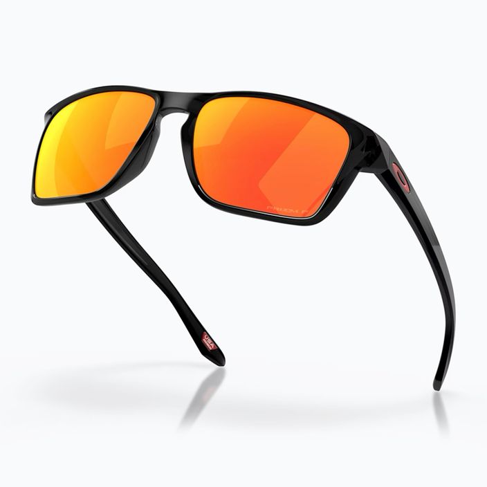 Ochelari de soare Oakley Sylas XL black ink/prizm ruby polarized 4