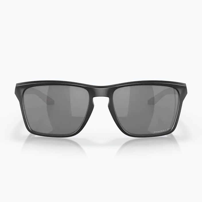 Ochelari de soare polarizați Oakley Sylas negru mat/negru închis/ negru închis 7