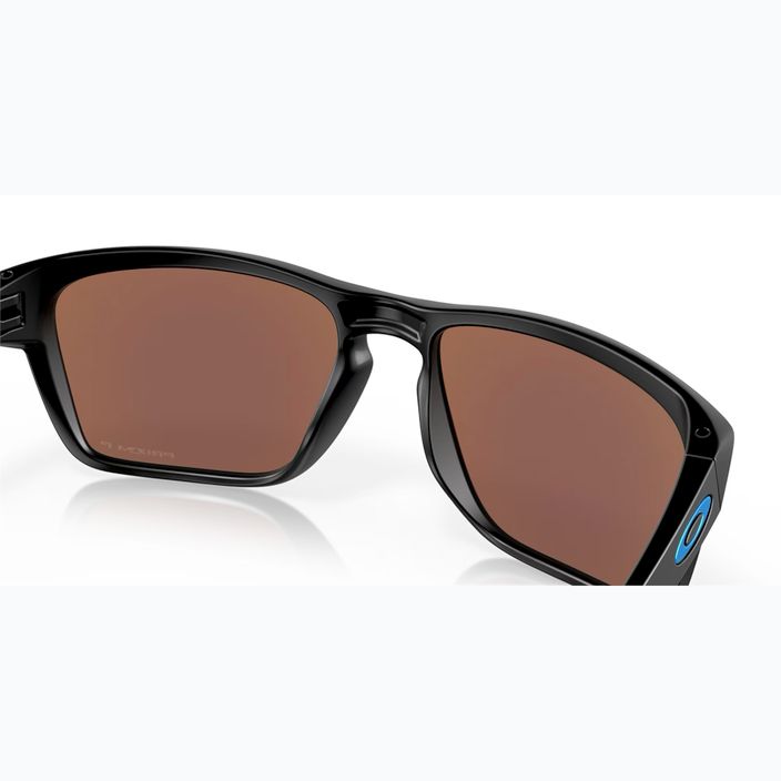 Ochelari de soare Oakley Sylas XL matte black/prizm deep water polar 7