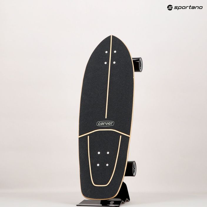 Skateboard surfskate Carver CX Raw 30.25" Firefly 2022 Complete portocaliu-albă C1012011136 12