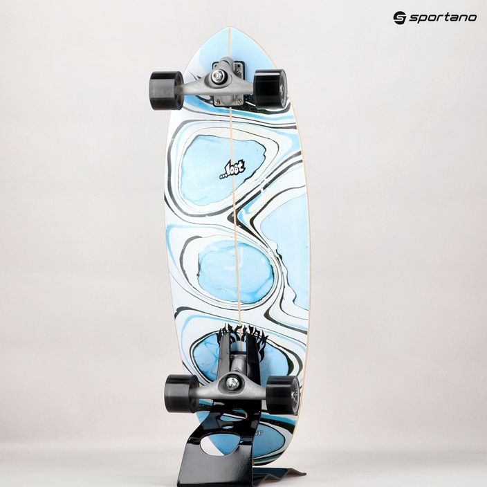 Skateboard surfskate Carver Lost CX Raw 32" Quiver Killer 2021 Complete albastru-albă L1012011107 11