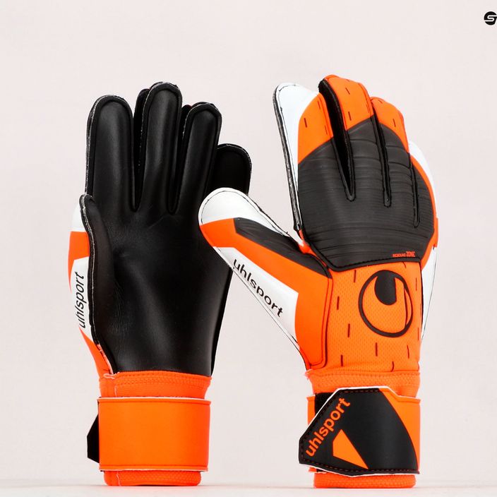 Mănuși de portar uhlsport Soft Resist+ portocaliu-albe 101127501 9