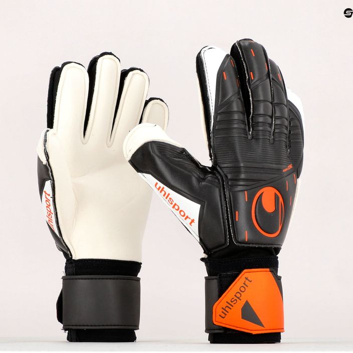 Mănuși de portar uhlsport Speed Contact Soft Flex Frame negru-albe 101126701 9
