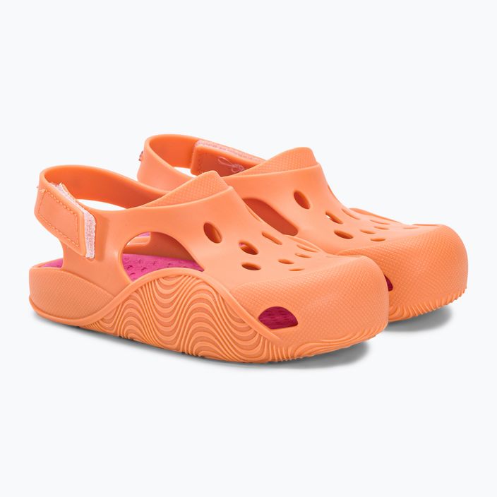 Sandale RIDER Comfy Baby portocaliu/roz 4