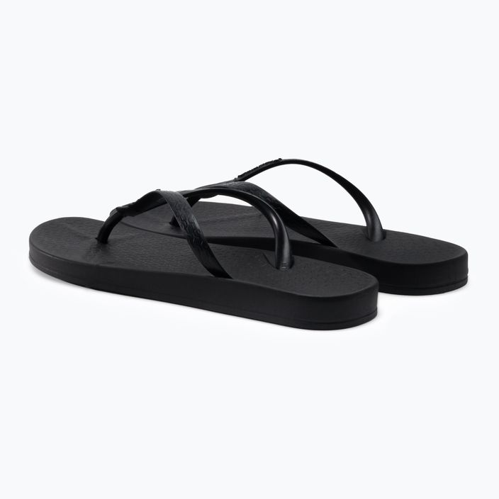 Papuci de plajă Ipanema Anat Tan negru pentru femei 81030-20766 3