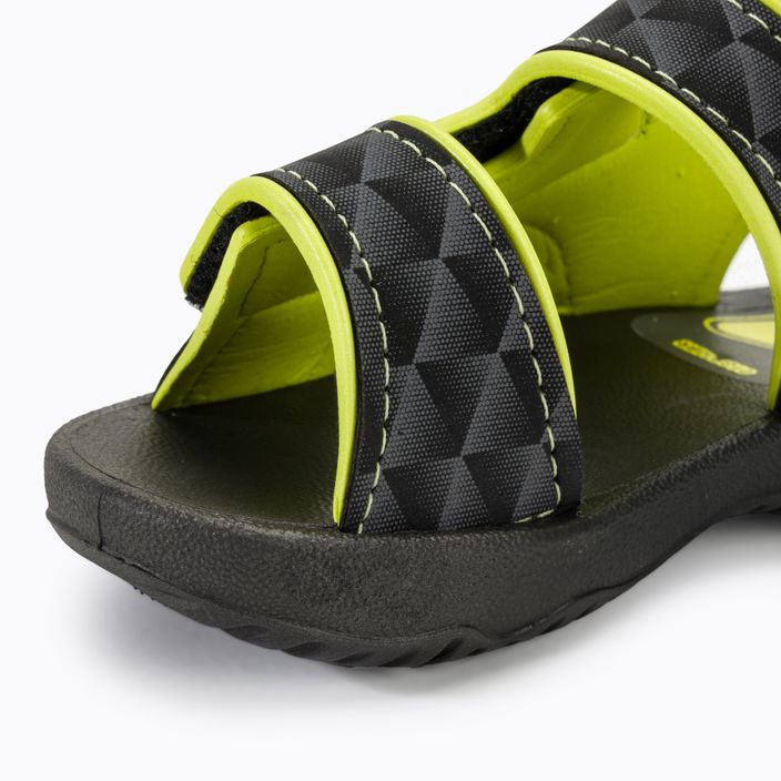 Sandale pentru copii RIDER Basic Sandal V Baby black/neon yellow 7