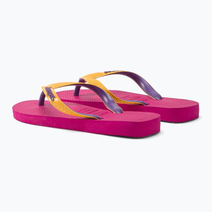 Papuci de plajă Havaianas Top Mix roz pentru femei H4115549 3