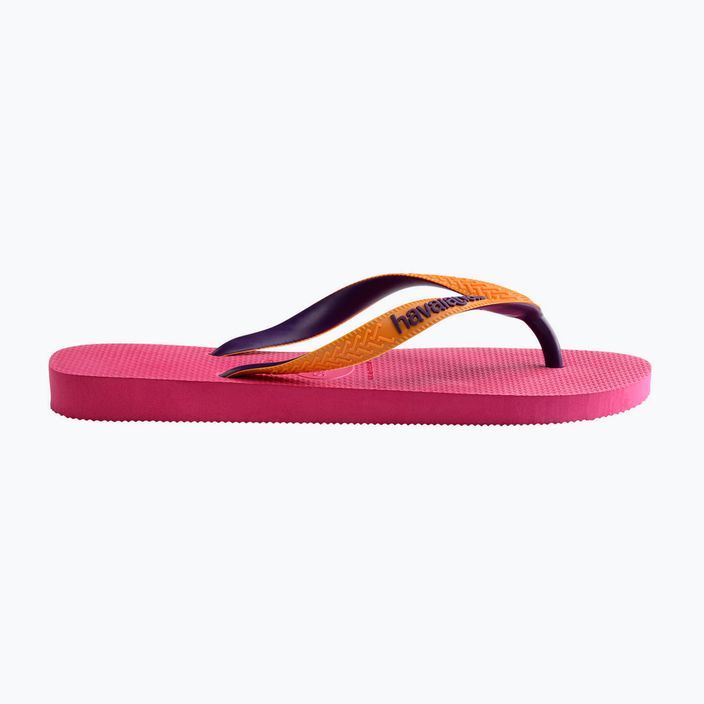 Papuci de plajă Havaianas Top Mix roz pentru femei H4115549 9