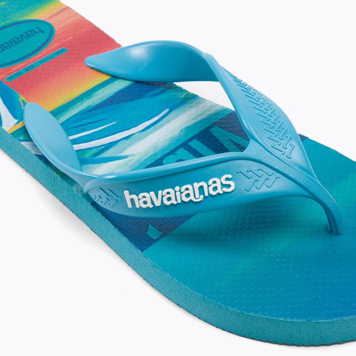 Papuci de baie Havaianas Surf pentru bărbați albastru H4000047-0546P 7