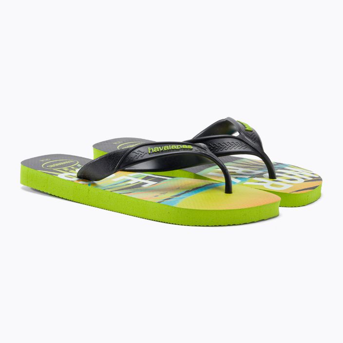 Papuci de baie Havaianas Surf pentru bărbați verde H4000047 5