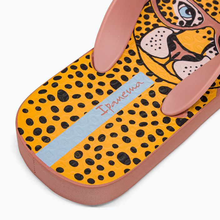 Ipanema Safari Fun Kids flip flop roz și galben 26851-AF801 8